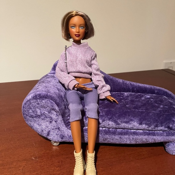 Barbie Doll 2006 Fashion Fever Kayla Wave Animal Print - Picture 7 of 7